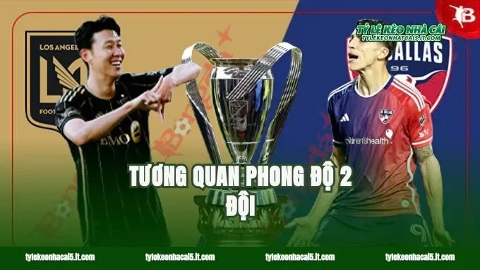 Tương quan phong độ 2 đội