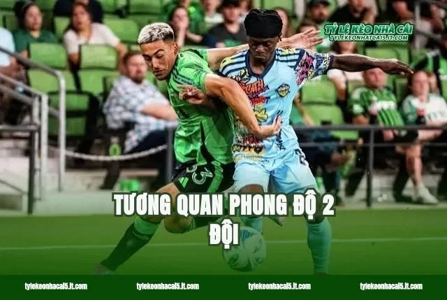 Tương quan phong độ 2 đội