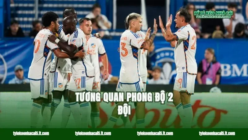 Tương quan phong độ 2 đội